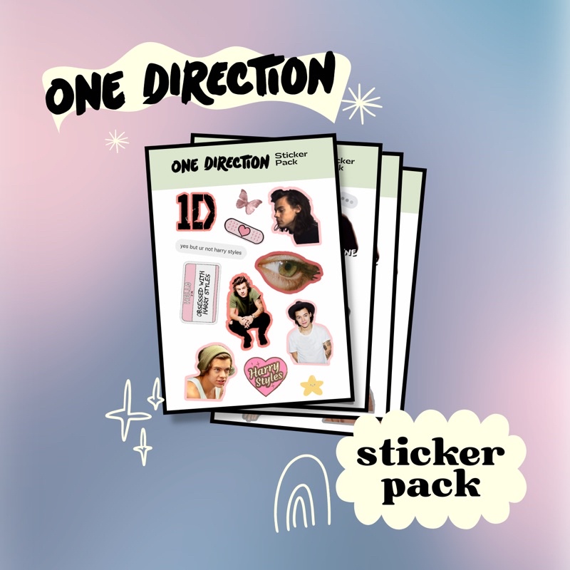 

STICKER PACK ONE DIRECTION