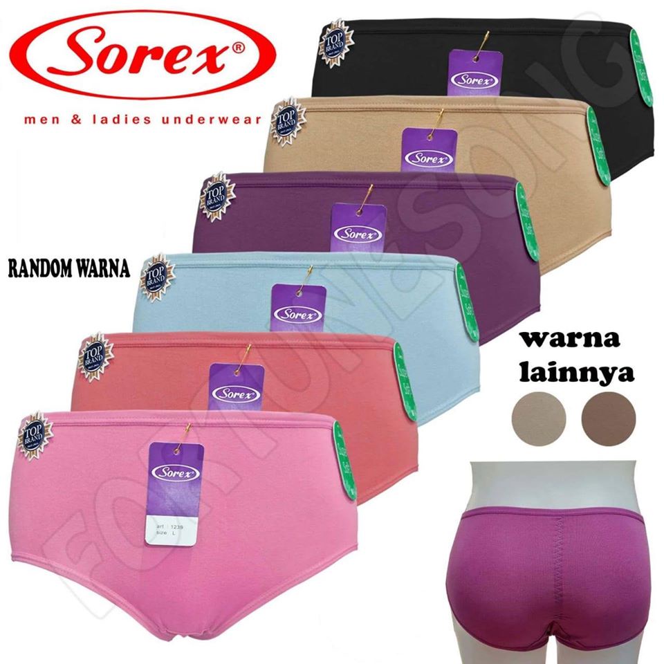 NEW - CELANA DALAM WANITA MURAH BERKUALITAS - CD SOREX 1239 TERMURAH | BISA COD