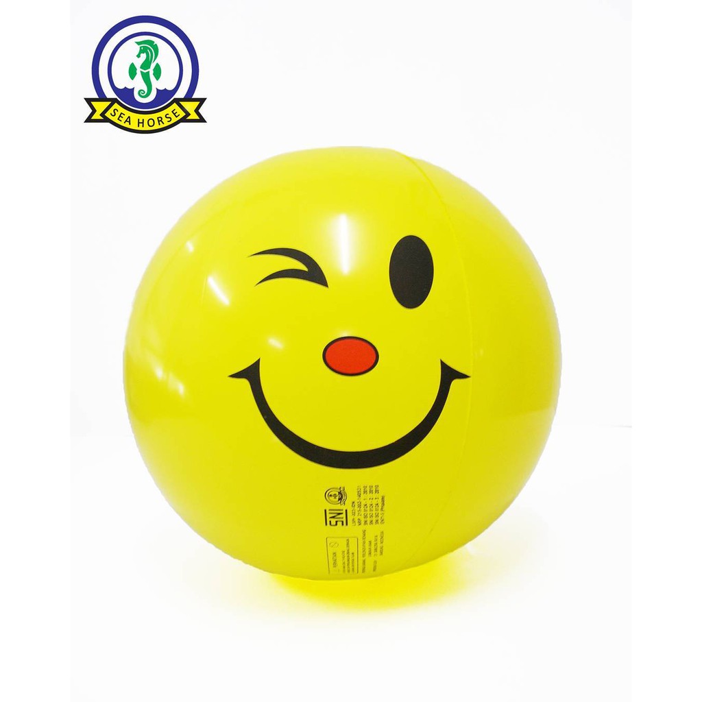 Balon Mainan Anak Bola Karakter Smile Ukuran Besar 26 Sudah SNI | Kado Ulang Tahun