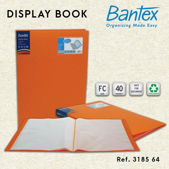 

Map - Pp Display Book Fc 60 Pockets Orange Bantex 3187 64