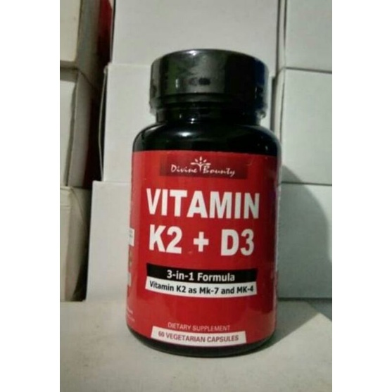 Vitamin K2 + D3 2 in 1 formula - 5000iu (120 capsule)