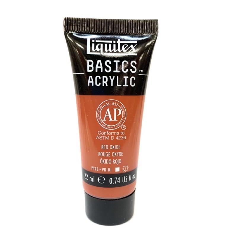 

Cat Acrylic Liquitex Basics 22ml Red Oxide