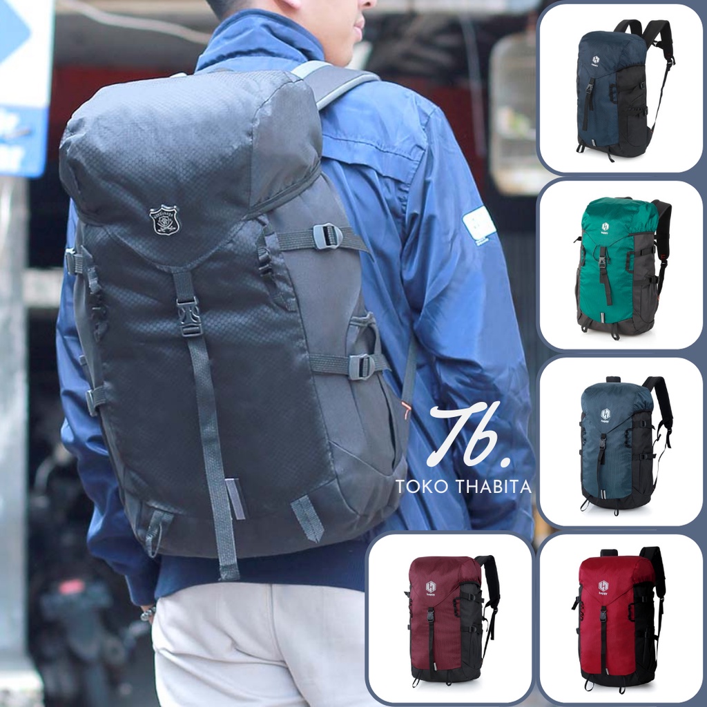 Tas Punggung Gunung Semi Carier Ransel Outdoor Pria Backpack Hiking Travelling