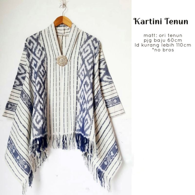 Blouse Kartini Tenun Troso Jepara