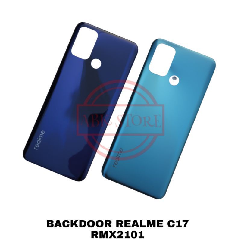 Backdoor Kesing Tutup Belakang Back Cover Realme C17 RMX2101 Original