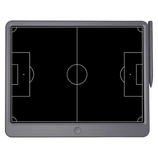 LCD Digital Tablet Gambar Taktik 15 Inch Football Pen