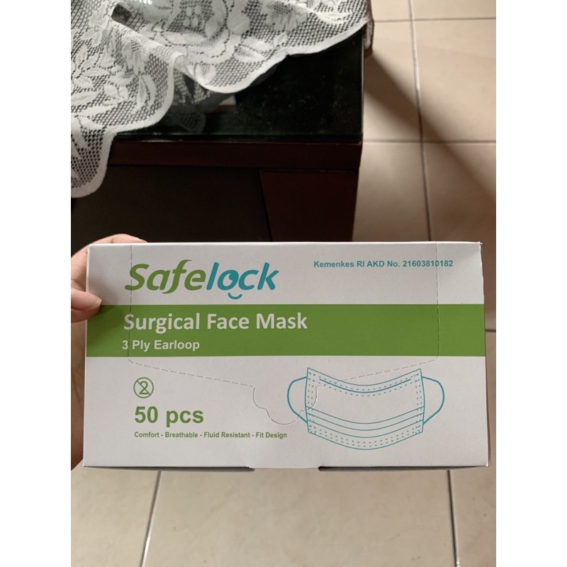 Masker medis safelock