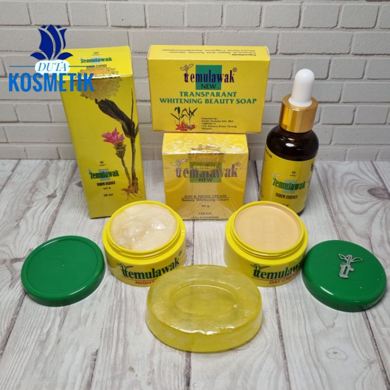 PAKET TEMULAWAK ORIGINAL 5in1 / PAKET PERAWATAN WAJAH LENGKAP
