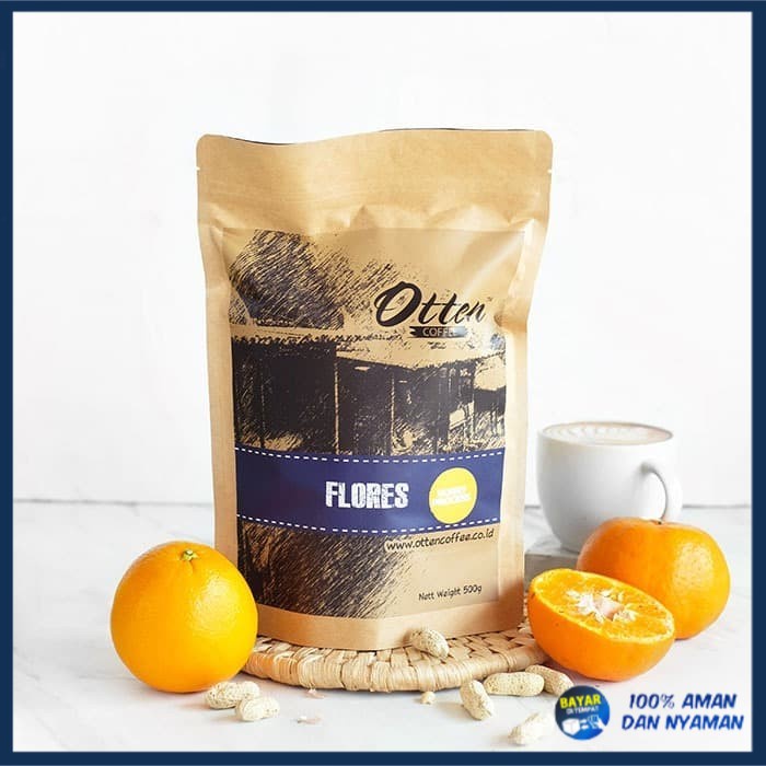Otten Coffee Arabica Flores Bajawa Honey Process 500g - Wholebean (PROMO)
