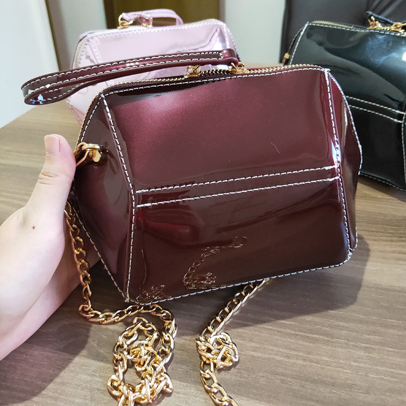 (COD)tas selempang wanita tas bola bahan kulit sintetis handbag tas lucu murah terbaru