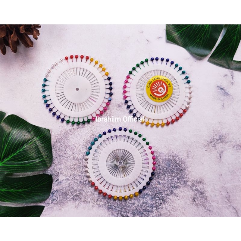 JARUM PENTUL BULAT ISI 40PCS JARUM PENTUL ANTI KARAT JARUM PENTUL MURAH