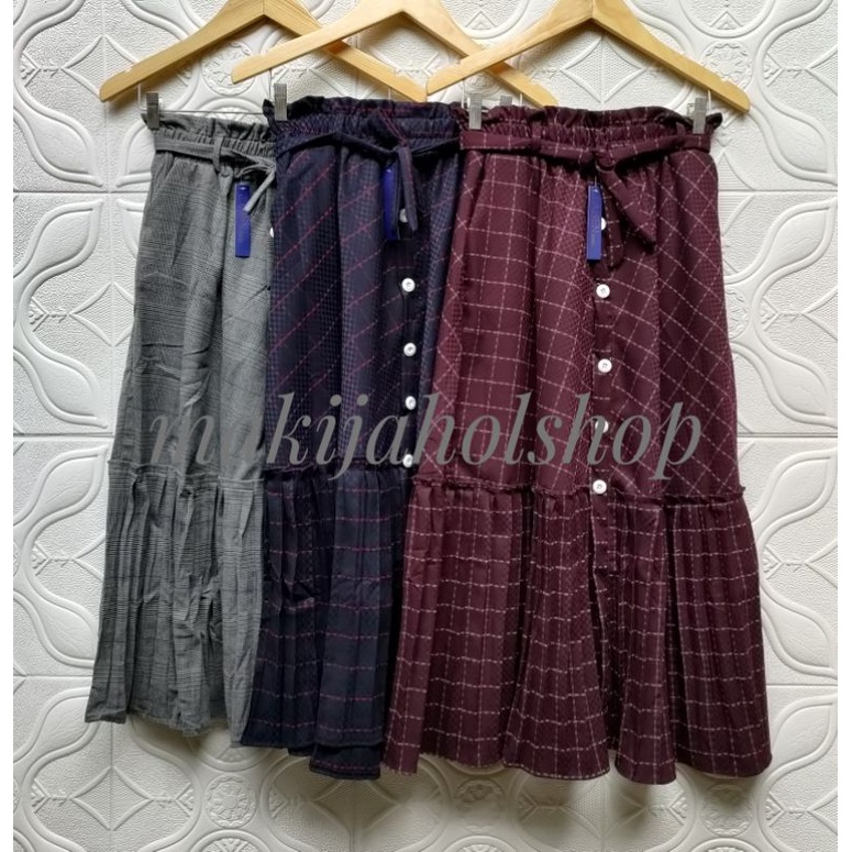 ROK KOTAK PRISKET BAHAN WOOL TERBARU