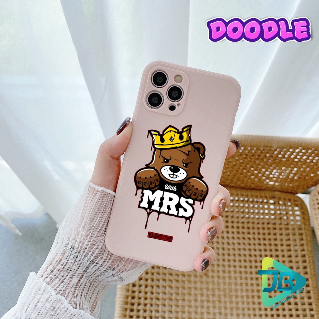 CASE CASING SOFTCASE SILIKON MACARON PELINDUNG KAMERA DOODLE OPPO VIVO SAMSUNG XIAOMI REALME IPHONE ALL TYPE JB5320