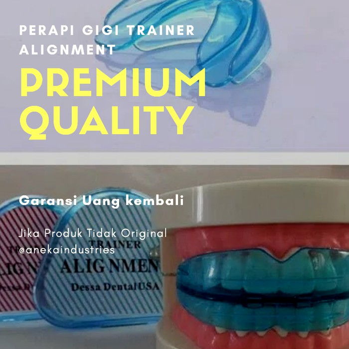 PREMIUM PERAPI GIGI TRAINER ALIGNMENT USA BEHEL KARET MERAPIKAN GIGI