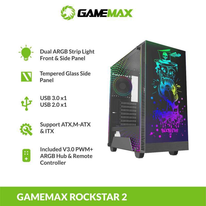 CASING GAMEMAX ROCKSTAR 2 ATX