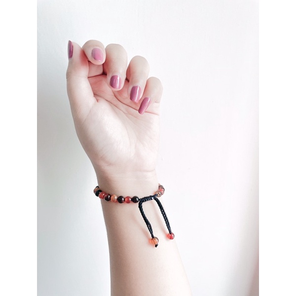 Gelang Batu Chalsedony/Gelang batu asli/Gelang simpel/Gelang batu agate/Gelang Murah/Gelang etnik G.6