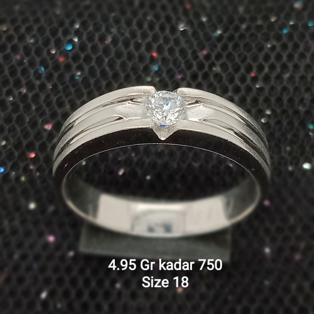 New Cincin Emas 17 K - 4.95 gr Kadar 750 - 3169