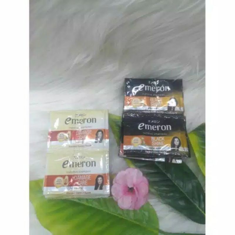 Shampoo emeron sachet isi 24 sachet sampo emeron shampo