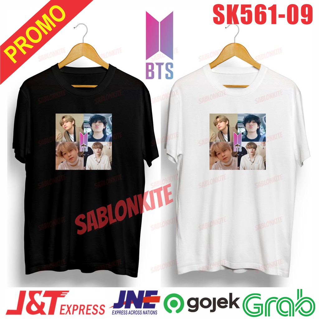 murah!!! kaos KPOP taehyung V KPOP unisex sk561 combed 30s