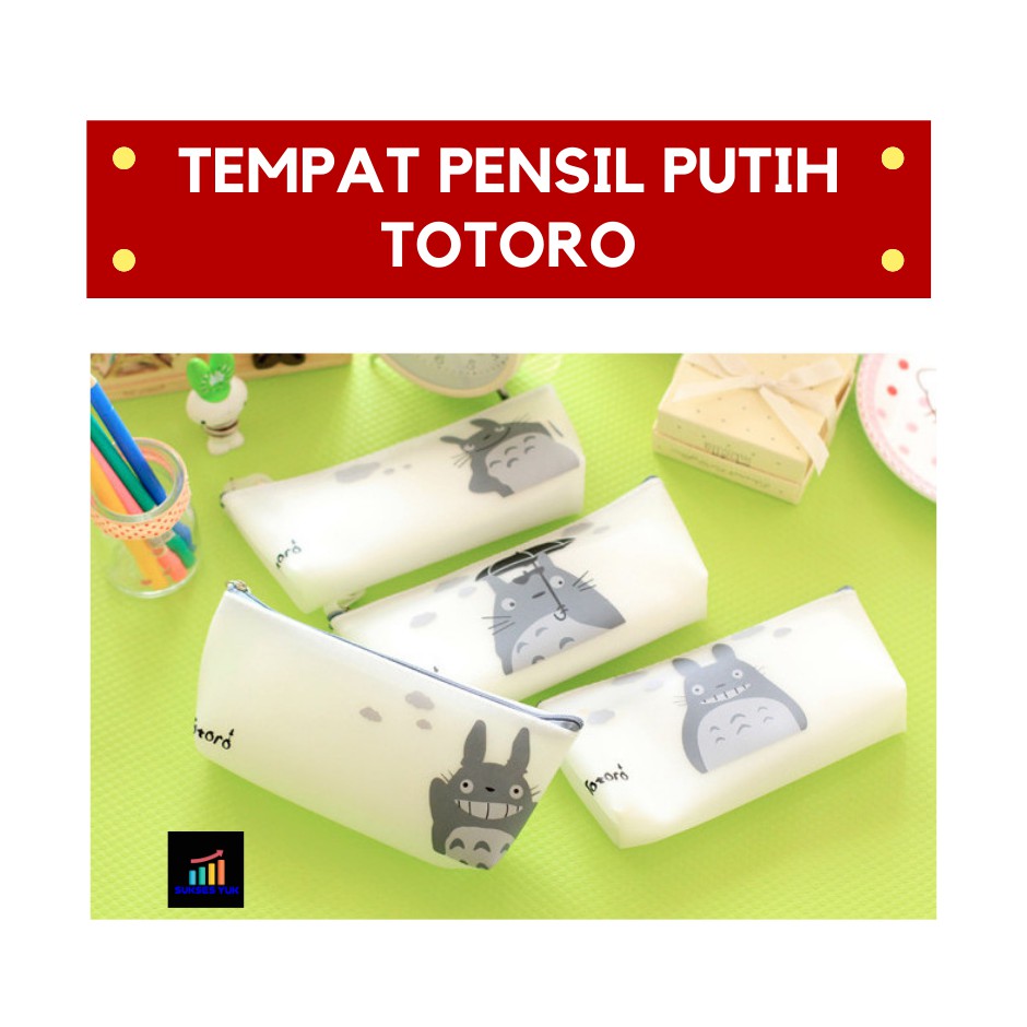 

Tempat Pensil / Pencil Case TOTORO PUTIH