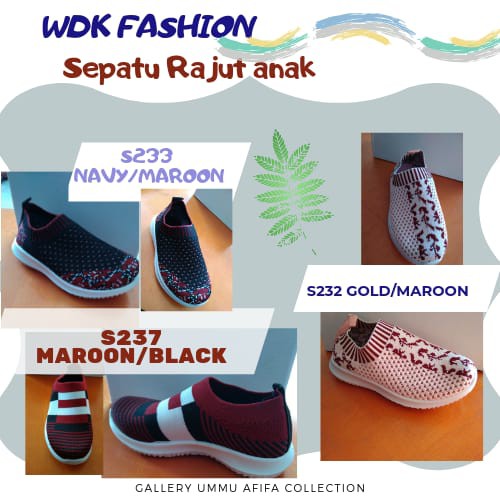 Sepatu Rajut Anak WDK Fashion