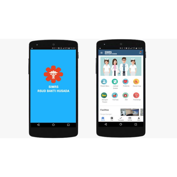 Aplikasi Source Code SIMRS Web & Mobile Android