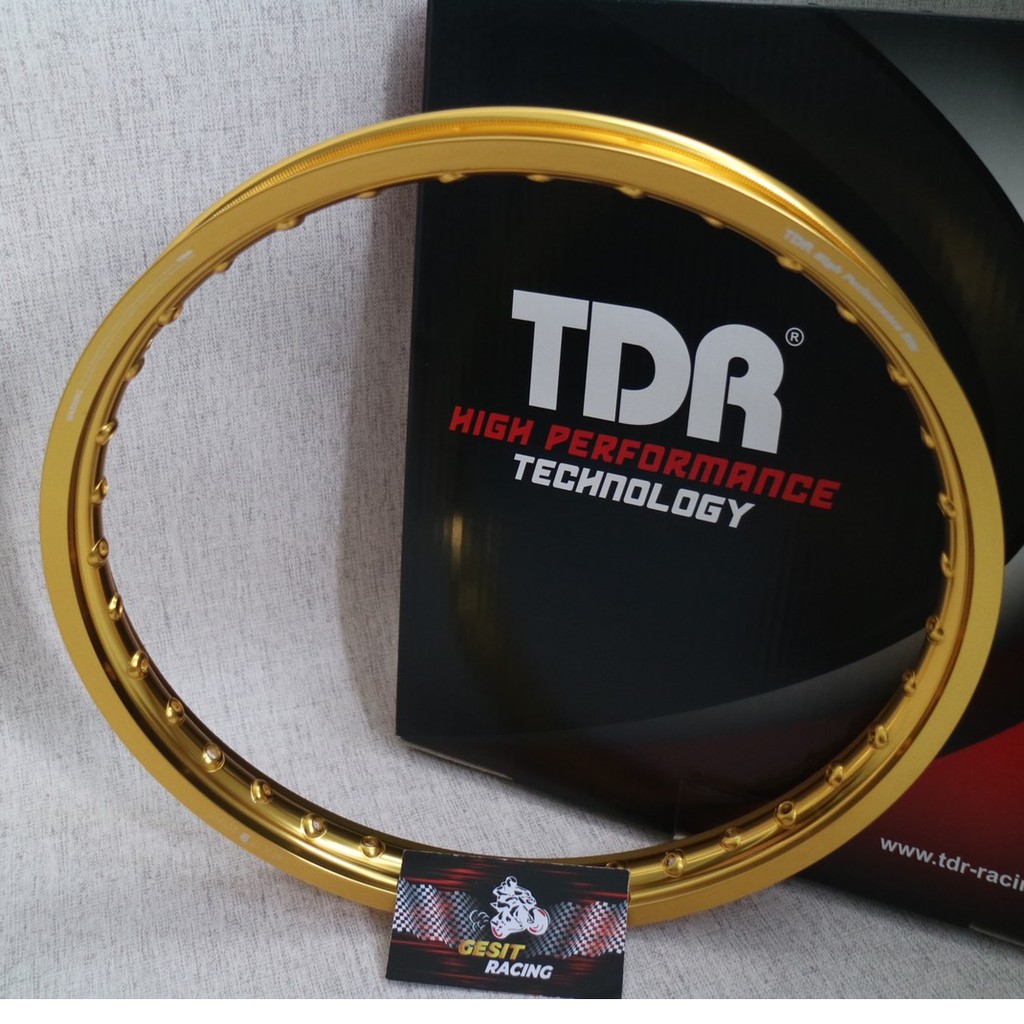 Velg TDR 17 x 160 All New Wx Shape Gold Emas