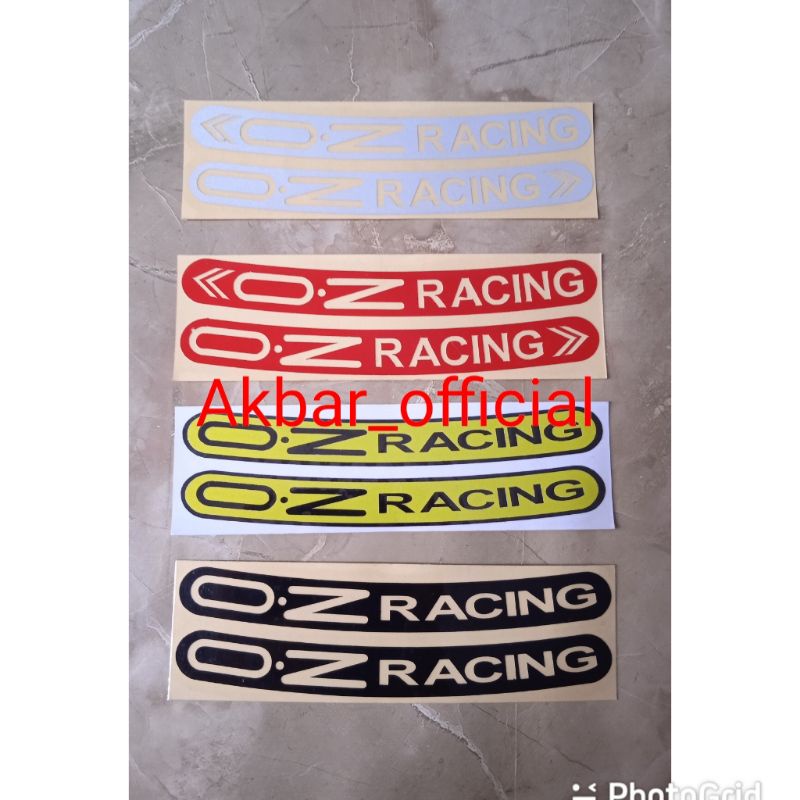 stiker velg oz racing stiker velg daytona takasago