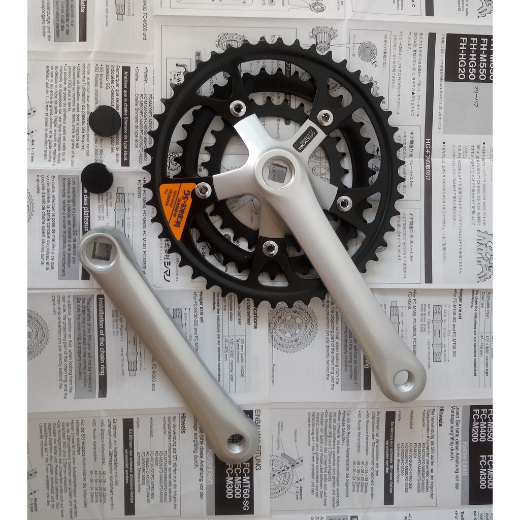 crank oval shimano