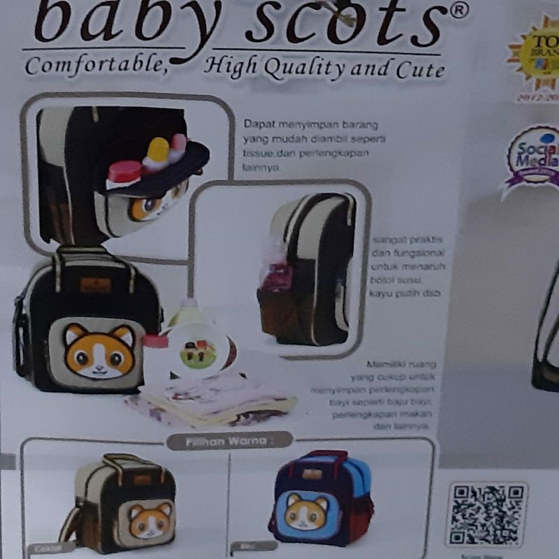 jn BST5201 MEDIUM BAG SCOTS KITTY SERIES