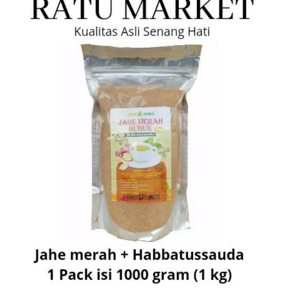 

Stk mᗴ lίmpΔh JAHE MERAH AZWA PLUS HABBATUSSAUDA 1000 gram / JAHE MERAH BUBUK INSTAN |Y7D|009 ..,!