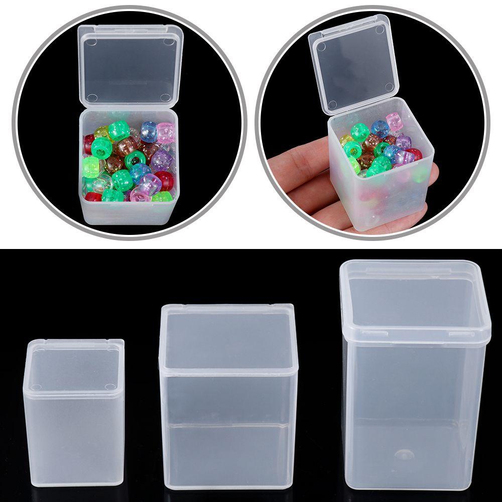 Chookyy Kotak Penyimpanan Kecil Berguna Nail Art Screw Storage Plastik Perhiasan Organizer Case