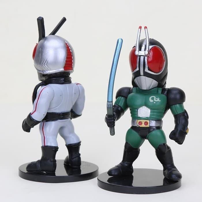 Unik ACTION FIGURE KAMEN RIDER RX SET ISI 6 MAINAN HIASAN PAJANGAN HOBI Murah
