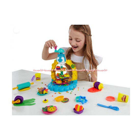 Play-Doh Kitchen Creations Sprinkle Cookie Surprise Mainan Playdoh Original