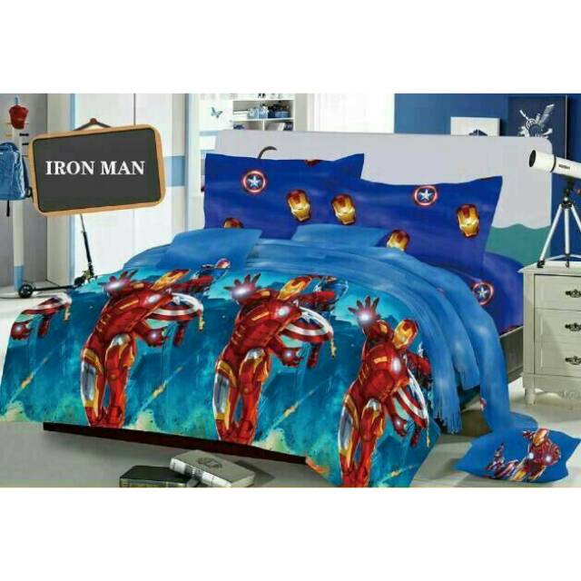 Sprei Iron man 180x200