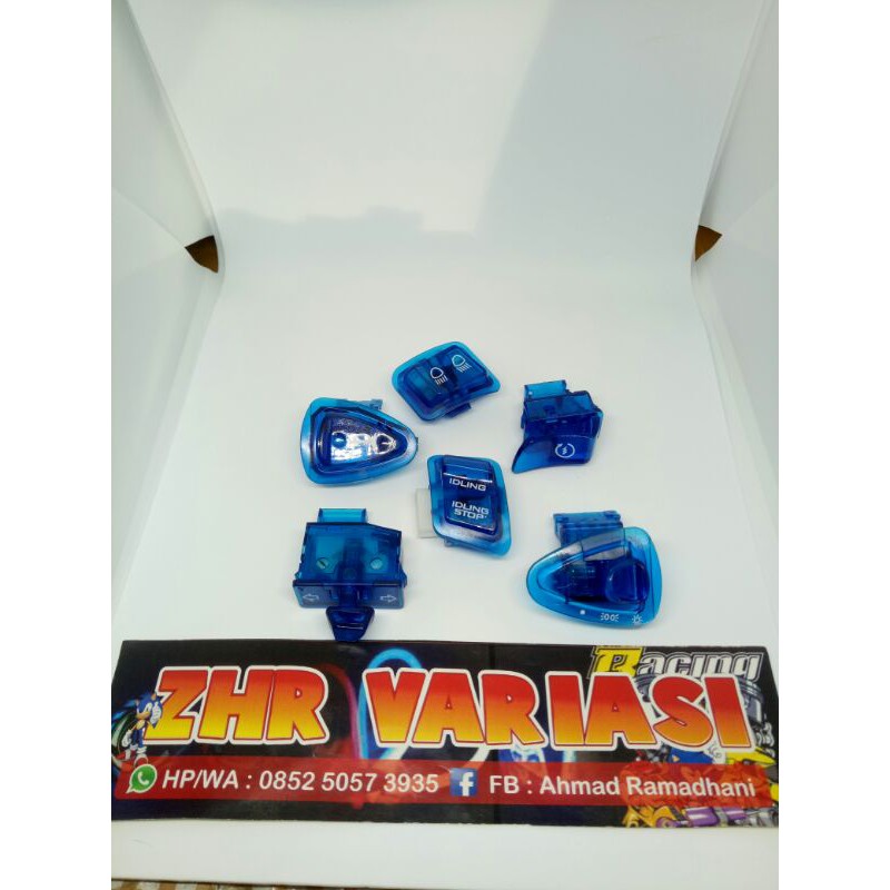 SAKLAR MOTOR TRANSPARAN MOTOR HONDA BEAT VARIO SCOOPY