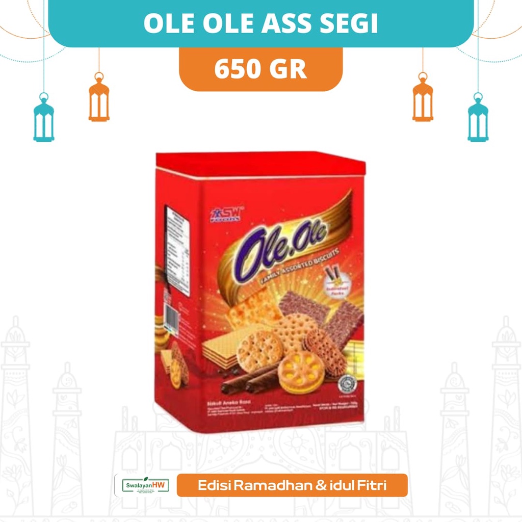 

OLE OLE ASORTED BISCUITS SEGI 600g I ED 05 2026