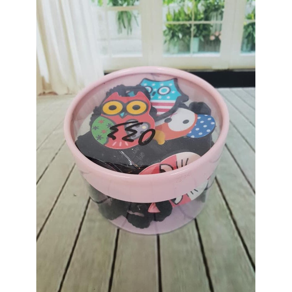 

PNN1424 Packaging Box Tabung Karet Motif Lucu