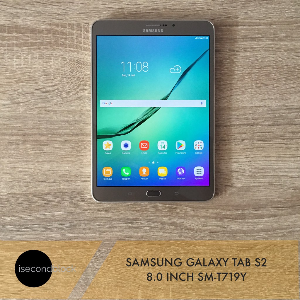 Samsung Galaxy Tab S2 8 Inch SM-T719Y Gold Second Mulus Ex