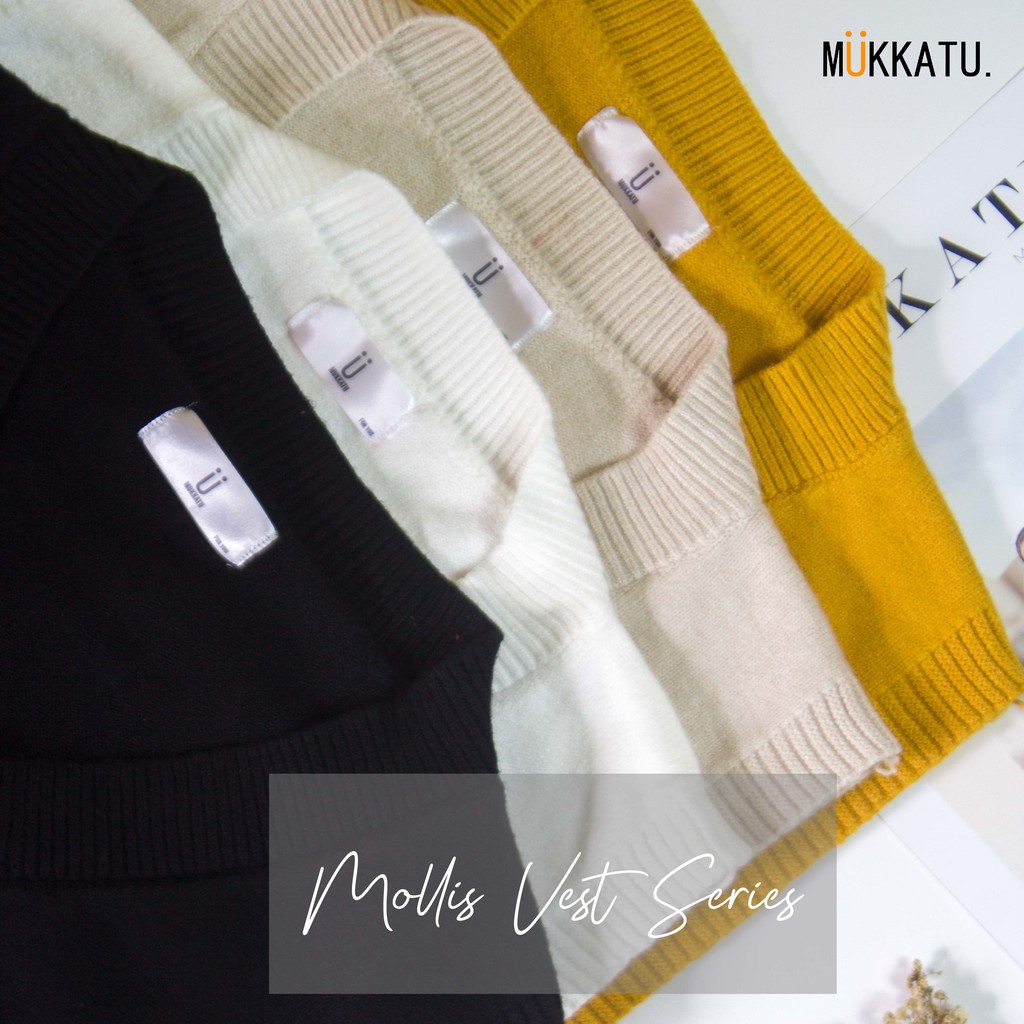 Mollis Vest - Vest Crop Premium - Kain Polyester