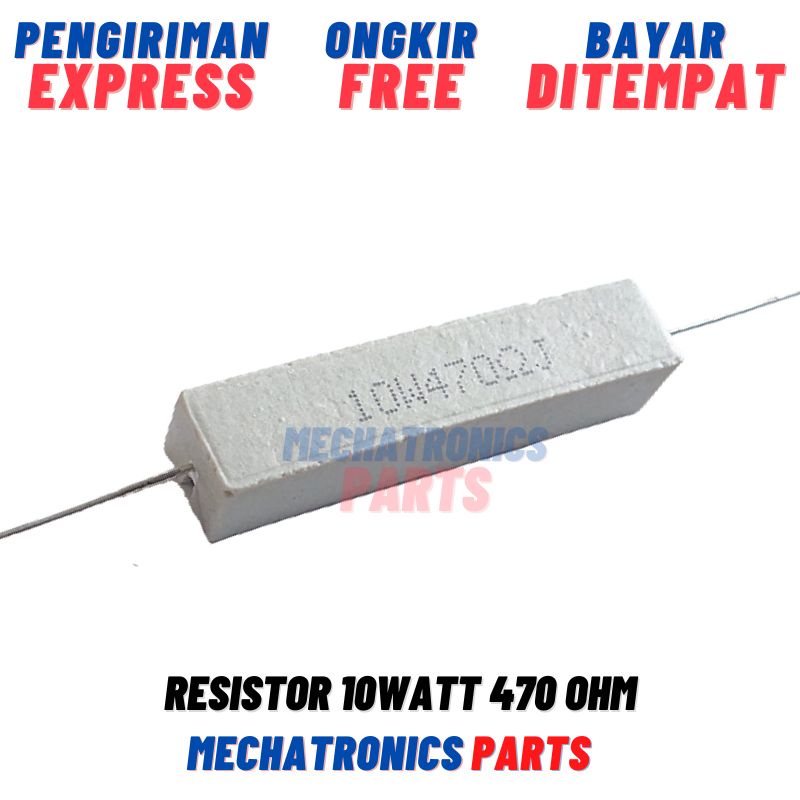 [PAS-9547] RESISTOR 10WATT 470OHM