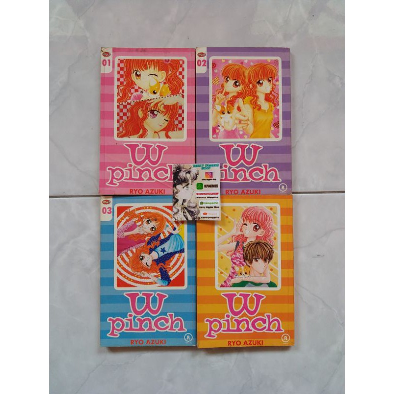 Komik: W Pinch - Ryo Azuki (4 buku)