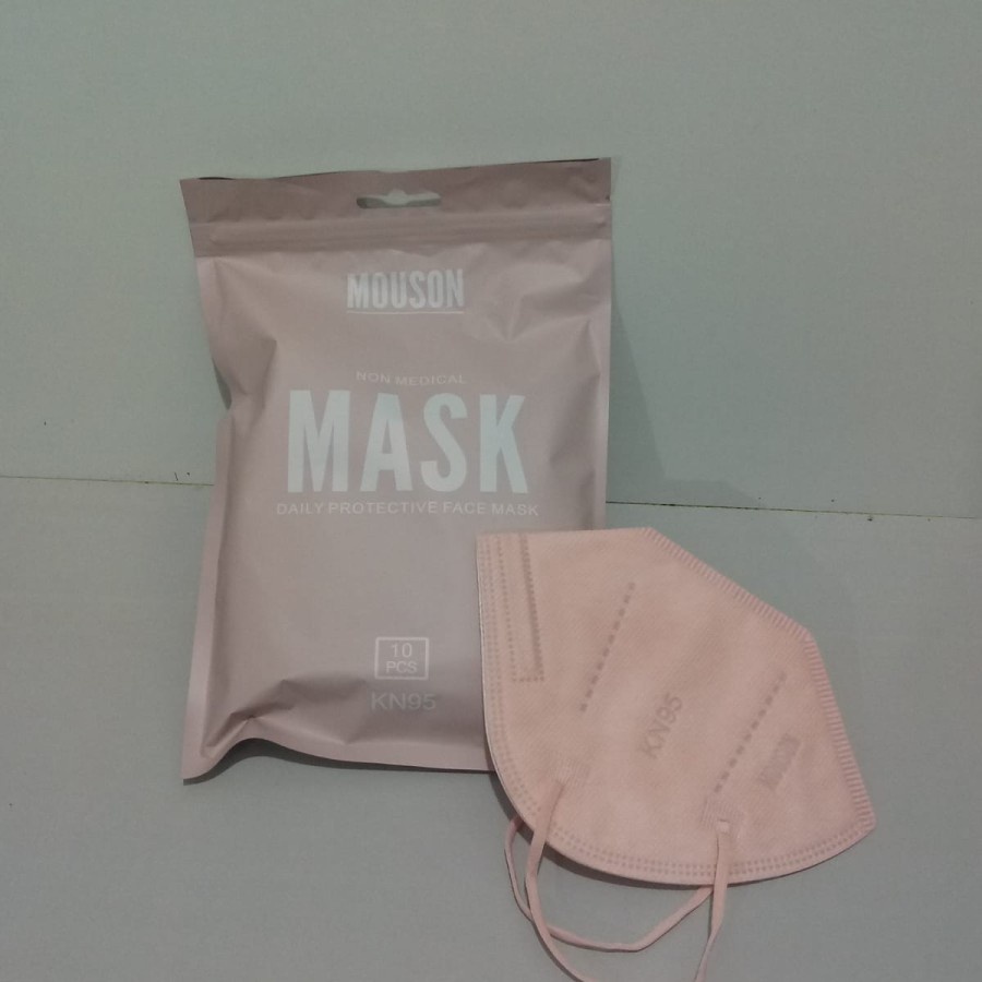 Masker KN95 Mouson Premium Colour Antivirus Protection