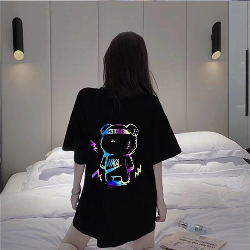 kaos murah kaos putih pria anime korean style round neck short t shirt pria loose korea kaos couple