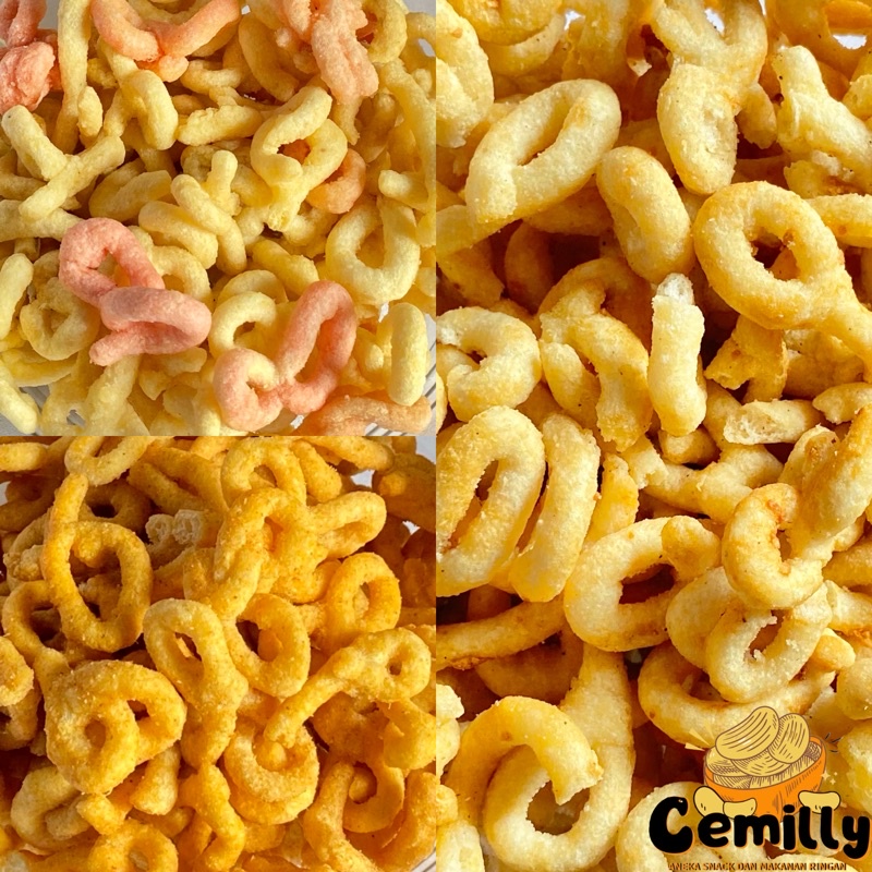 

[CEMILLY] 1Kg/500gr Aneka KLANTING Cemilan Snack Kiloan