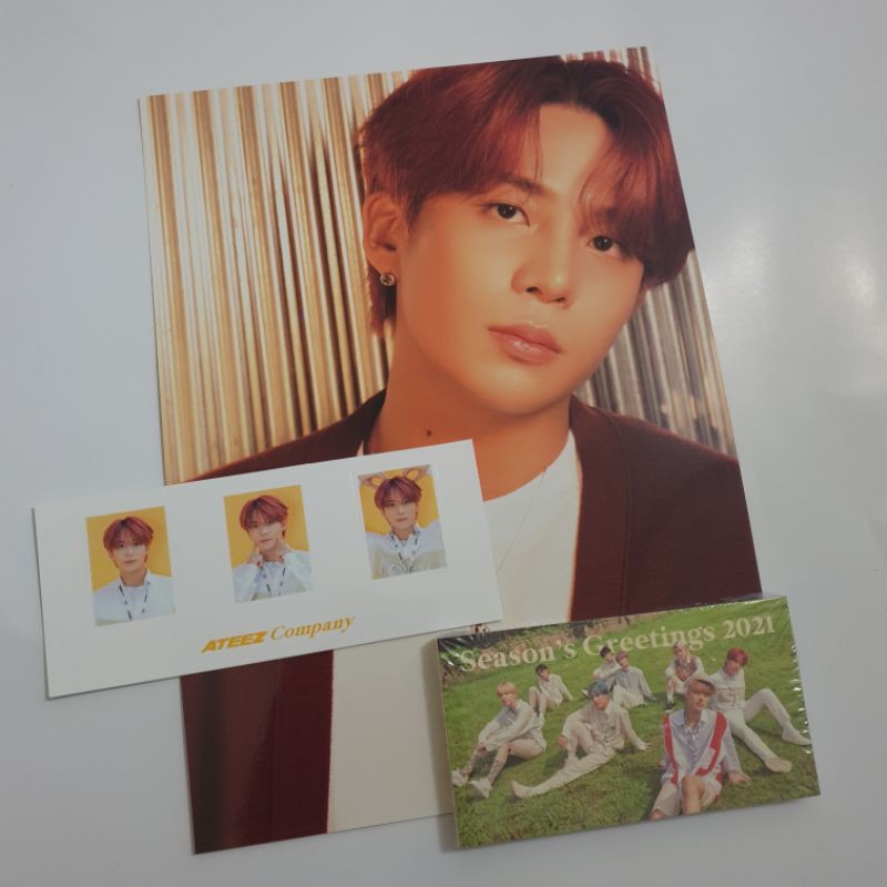 ATEEZ SEASON'S GREETINGS 2021 SHARING READY INA