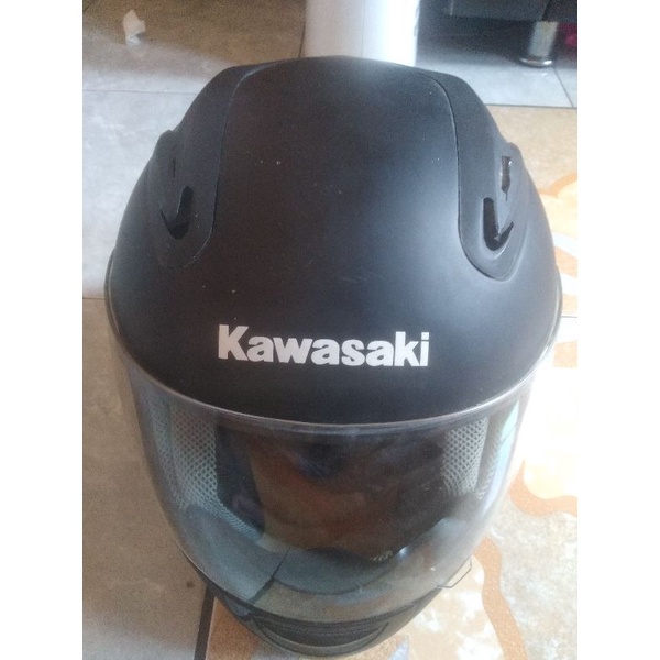 helm original kawasaki ninja 250 fi old