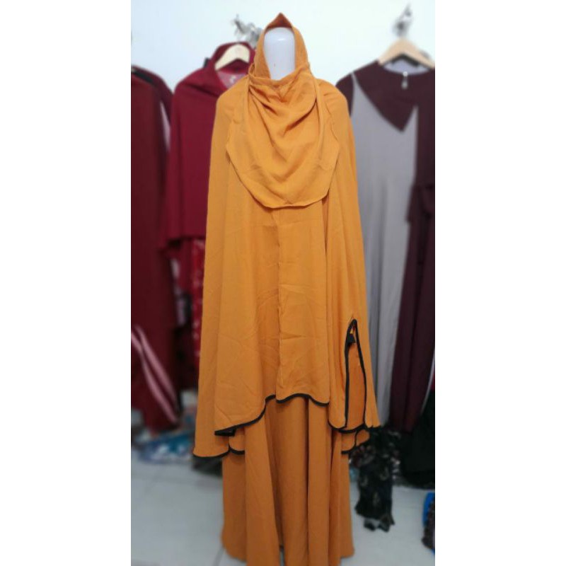 Set Gamis Syar'i Khimar+Cadar