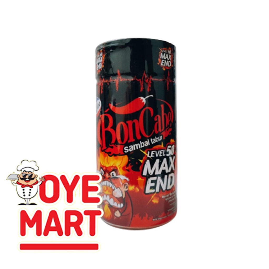 BONCABE RASA ORIGINAL LEVEL 50 MAX END 30GR / CABE BUBUK/SAMBAL TABUR