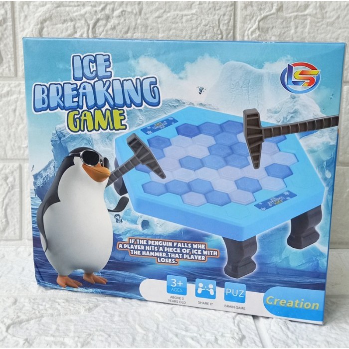 PROMO Mainan Penguin Ice Breaking Game NO.LZ6 | Mainan Edukasi Keluarga - Mainan Family Mainan Save Penguin Ice Breaking Penguin Pinguin Games